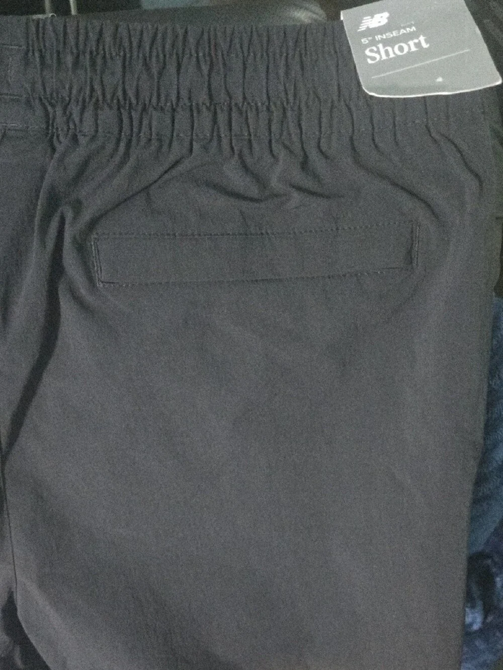 New Balance Men's Black Athletic Shorts with Logo